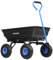 Roomark Garten-Kippwagen bis 272KG/600LBS,Gartenwagen mit Kippfunktion Gartenabfälle, 4 Luftreifen, Handwagen zum Ziehen