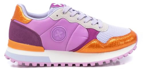 XTI - Sportschuhe Sneaker Damen Orange - Bequeme und vielseitige Schuhe - Casual Mode - Modell 14406206 (Größe 39)
