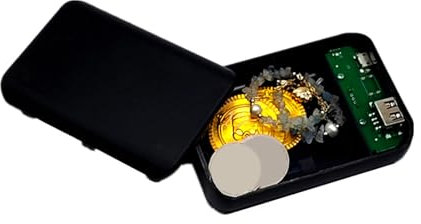 Cachette cachée pour l'argent liquide. Caisse à monnaie en forme de batterie externe. Compartiment secret pour bijoux et argent cachés