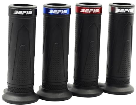 SEFIS Luxury für Kawasaki Z900 /800/750 / 1000Motorrad Griffheizung Motorrad ATV zubehör Grips Sportgripp heizgriffe Motorrad 22mm griffheizung Quad (Schwarz)