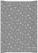 pic Bear Keil Wickelauflage - hochwertige OEKO-TEX Wickeltischauflage - pflegeleichte Wickelunterlage - Auflage Wickelkommode -50 x 70 cm - Sterne grau-weiß