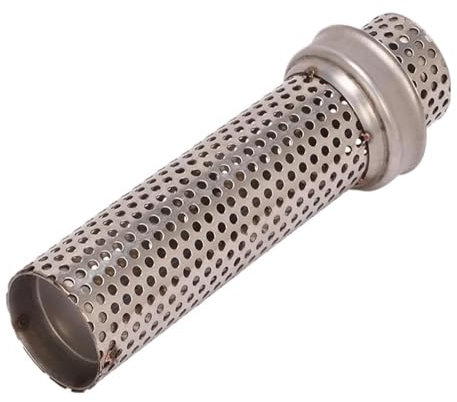 Motorrad Auspuff Abgasrohr 51mm 60mm Universal Auspuffschalldämpfer Noise Sound EL&iminator Motorrad Schalldämpfer Link Pipe Auspuff