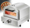Forno portatile per pizza a gas con termometro, forno esterno in acciaio inox per campeggio, cortile e tailgating