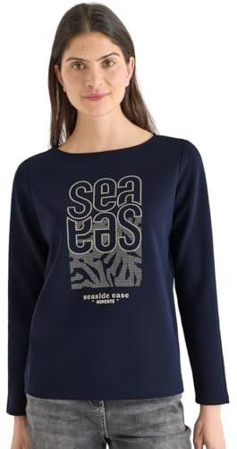 Cecil TOS Sea FP Embroidery T-Shirt