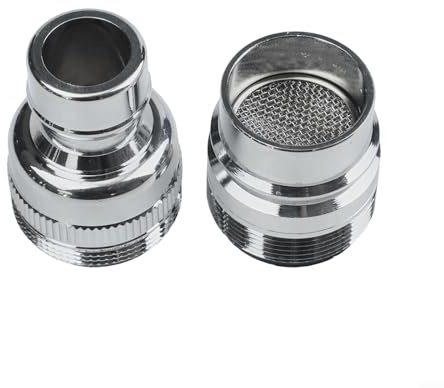 Dishwasher Tap Adapter 2-Pack Stainless Steel Quick Connect