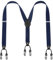 Lafayon Hosenträger Herren mit 6 Clips, Y-Back 3,5 cm Breit Hosenträger Heavy Duty Verstellbar und Elastisch mit Starken Metallklammern und Geschenkverpackung