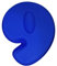 MATANA - 10 Non-Stick Baking Cake Moulds, Birthday Number 9 - Silicone, BPA Free (9)