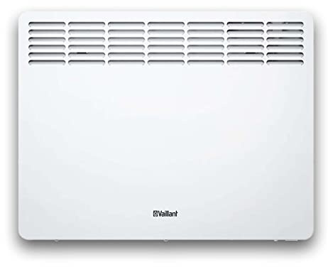 Vaillant eloMENT VER 150/5 Wandkonvektor für ca. 15 m2 (weiß), 230V, 1,5 kW Heizleistung, Elektroheizkörper für zuverlässige und schnelle Wärme, wandhängend, 0010023957