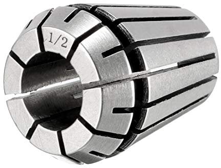 sourcing map Spannzangenfutter ER25 1/2 für CNC Graviermaschine Drehmaschine Fräswerkzeug