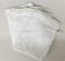 Lot de 10 Gants de Toilette 600gr/m² 100% Coton/Set de 10 Gants de Toilette Ultra-Confort (Blanc/White)