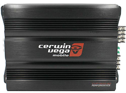 Cerwin Vega CVP1600.4D CVP Series 4-Channel Class-D Amplifier (800W RMS) + Free LAB Sticker