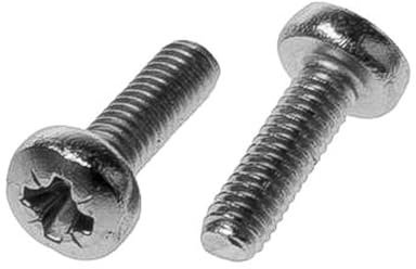 RS PRO Linsenkopf Pozidriv Schrauben A2, M1.6 x 6mm Edelstahl, Packung a 100 Stück