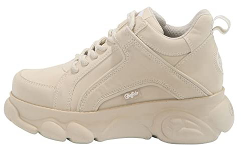 Buffalo Damen CLD Corin Sneaker, Cream, 36 EU