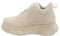 Buffalo Damen CLD Corin Sneaker, Cream, 36 EU