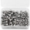 M6 x 20mm Kit di Viti Bulloni a Brugola e Dadi in Acciaio Inox 304,Vite a testa cilindrica con esagono incassato (Bullone 30 pz, Dadi 30 pz)