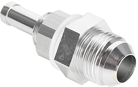 Oubit Schlauchstutzen AN8 3/8 Universal-Kraftstofftankanschluss Aluminiumlegierung Geeignet für Kraftstofftransport in Kraftstofftanks