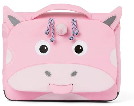 Affenzahn Vorschultasche Einhorn Recyceltes Material Pink, Maße: 31.5cm x 23.5cm x 7cm, AFZ-CAR-002-027