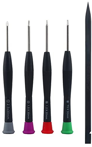 P5 Pentalobe T5 Torx PH000 Tournevis Phillips Triwing Spudger Compatible avec MacBook Pro Air Retina Kit d'outils de réparation pour ordinateur portable