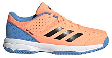 Adidas Indoor Court Stabil Jr, Beam Orange/Core Black/Pulse Blue, GX3760, 37 1/3 EU