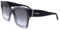Jimmy Choo EDNA/S KB7 GREY 52/22/145 Damen Sonnenbrillen