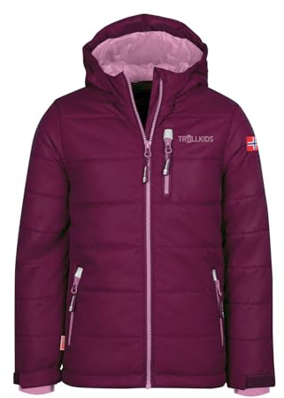 Trollkids Kids Hemsedal Snow Jacket 152, Plum
