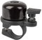 Hama Fahrradklingel AirBell® für Apple AirTag (AirTag Halterung, AirTag Befestigung, AirTag Versteck Fahrrad, Diebstahlschutz, Tracking, 85dB, 2,2cm Durchmesser) Schwarz