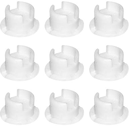FSSTUD 24 Pcs Bottom Rail Lock Buttons Blind Button Plug Ladder Cord Plugs Window Cord Cover Button Blinds Accessory for Horizontal Blinds