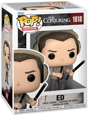 Funko Pop! Movies: The Conjuring – Ed Warren - Vinyl-Sammelfigur - Geschenkidee - Offizielle Handelswaren - Spielzeug Für Kinder und Erwachsene - Movies Fans - Modellfigur Für Sammler
