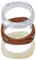 UNICRAFTALE 3 Stil Diameter 6.8cm Acrylharz Armreif Retro Breites Geometrisches Armband Modisches Klobiges Wickelarmband Buntes Unregelmäßiges Armband Transparentes Quadratisches Armbands