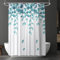 URAQT Rideau de Douche, Rideau de Douche Anti Moisissure, Rideau de Douche avec Crochets, Rideau Baignoire, Rideaux de Douche en Imperméable, 180x200 cm pour Baignoire ou la Salle de Bain,F