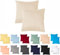 livessa 2er Set Kissenbezug 80x80 aus%100 Baumwolle Jersey Stoff - Verdeckter Reißverschluss, Kopfkissenbezug 80x80 cm, Kissenhülle, Ultra weich und atmungsaktiv, Oeko-Tex Zertifiziert