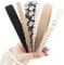 DRESHOW Fashion Headbands for Women Girls Pearl Headband Non Slip Floral Head Bands Padded Hair Bands Set Vintage Hair Accessories for Women and Girls