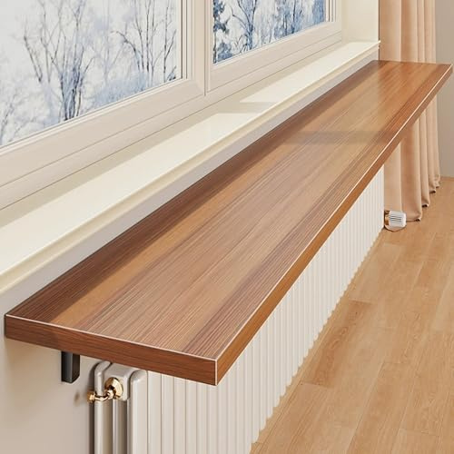 WUXTOKV Heizungsverkleidung, Heizung Verkleiden, Ablage Über Dem Heizkörper, mit Seitlichem Geländer, Kann für Dekorationen Verwendet Werden(130x30cm/51x12in)