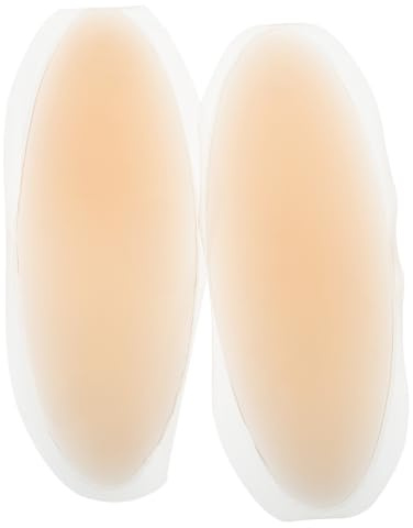Baluue 2 STK. Selbstklebende Silikon Hüftpolster, Wassertropfenform Push Up Po Pads für Frauen, Unsichtbare Hip Pads zur Hüft- und Beinmodellierung, Hautfarben, Größe L
