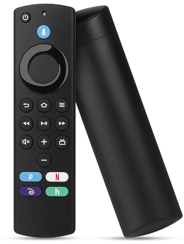 L5B83G Remote Replacement Fit For Fire-TV-Stick Lite, TV Stick (2 Gen and 3rd Gen), TV Stick 4k(1st Gen/2nd Gen), TV Cube(1st Gen And Later)