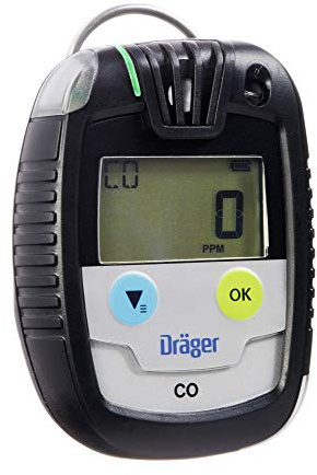 Dräger Pac 6500 CO - Détecteur de gaz monoxyde de Carbone (CO) Portable | Appareil de détection monogaz avec Alarme