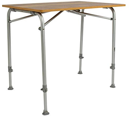 Bo-Camp Falttisch Camping Garten Klapp Tisch Klappbar Höhenverstellbar 59-72 cm
