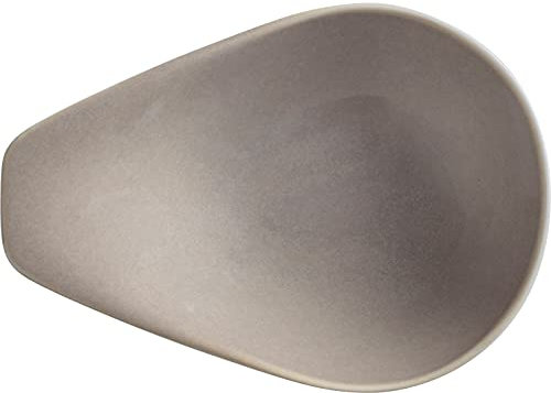 KAHLA Homestyle Schale mit Griff 0,25 l desert sand rustikales Geschirr aus Porzellan mit Steingut- und Keramiklook Dipschale Kompottschale oval 250 ml grau