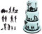 Ausstechformen, 14-teilig, Familien-Ausstecher-Set, Familien-Motto, Kuchendekoration, Süßigkeiten-Ausstecher-Werkzeug