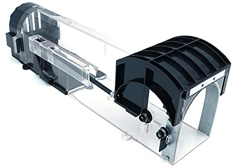 Shiwaki Humane Mouse Trap, 32 cm Smart Mouse and Rodent Trap, No Kill The Mice - Noir