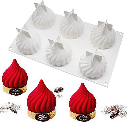 Mousse Moulds Pastry Silikon Backform Mousse Schokolade Mould Dessert Mousse Backgeschirr Mousse Chiffon Mousse Silicone Mold Besondere Backform Küche für Pudding Schokolade Mousse Dessert