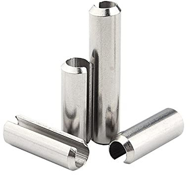 Elastischer zylindrischer Stift aus Edelstahl, offener Stift, M4M5M6M8, Positionierstift, Federstift, Hohlbolzenwelle-M5x16 (40 stücke)