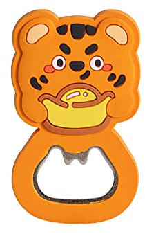 IKAAR Cartoon Bottle Opener Fridge Magnetic Beer Bottle Opener Soda Beverage Opener Beer Gift for Men and Women, Home and Bar Use