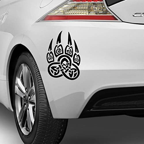 myrockshirt Wolfspfote Wolf Pfote Wikinger Vikings Aufkleber Sticker Autoaufkleber Größe & Farbe wählbar