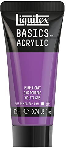 Liquitex Basics Acrylique Tube 22 ml Gris Pourpre ROW