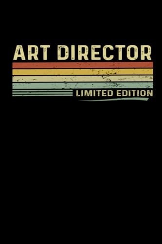 Art Director: Blank Lined Journal Notebook for Art Directors Gift Idea Men Women 120 Pages 6x9