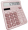Newaner Taschenrechner, Tischrechner mit 12-Stelligem Großem LCD-Display, Mini Taschenrechner Standard Funktion für Büro, Zuhause und Schule, Tischtaschenrechner mit Großem Tasten, Rosa