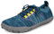 Knit Scarpa Barefoot Minimaliste Uomo Donna Scarpe da Pianta Larga Trail Sneaker Camminata Running Flessibile con Zero Drop Soles Verde Scuro 42