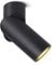 SSC-LUXon TOBI-L Aufbauleuchte schwarz dimmbar mit GU10 LED Lampe warmweiß - Punktstrahler Spotlight 7W 230V schwenkbar drehbar