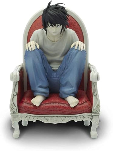 Puruuige Death Note Figur Statue Anime L Figur Modell PVC Cartoon Charakter Sammlung Skulptur Schreibtisch Dekoration Geschenke